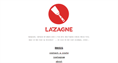 Desktop Screenshot of lazagne.com