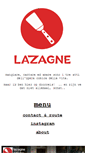 Mobile Screenshot of lazagne.com