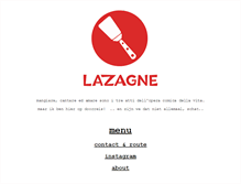 Tablet Screenshot of lazagne.com